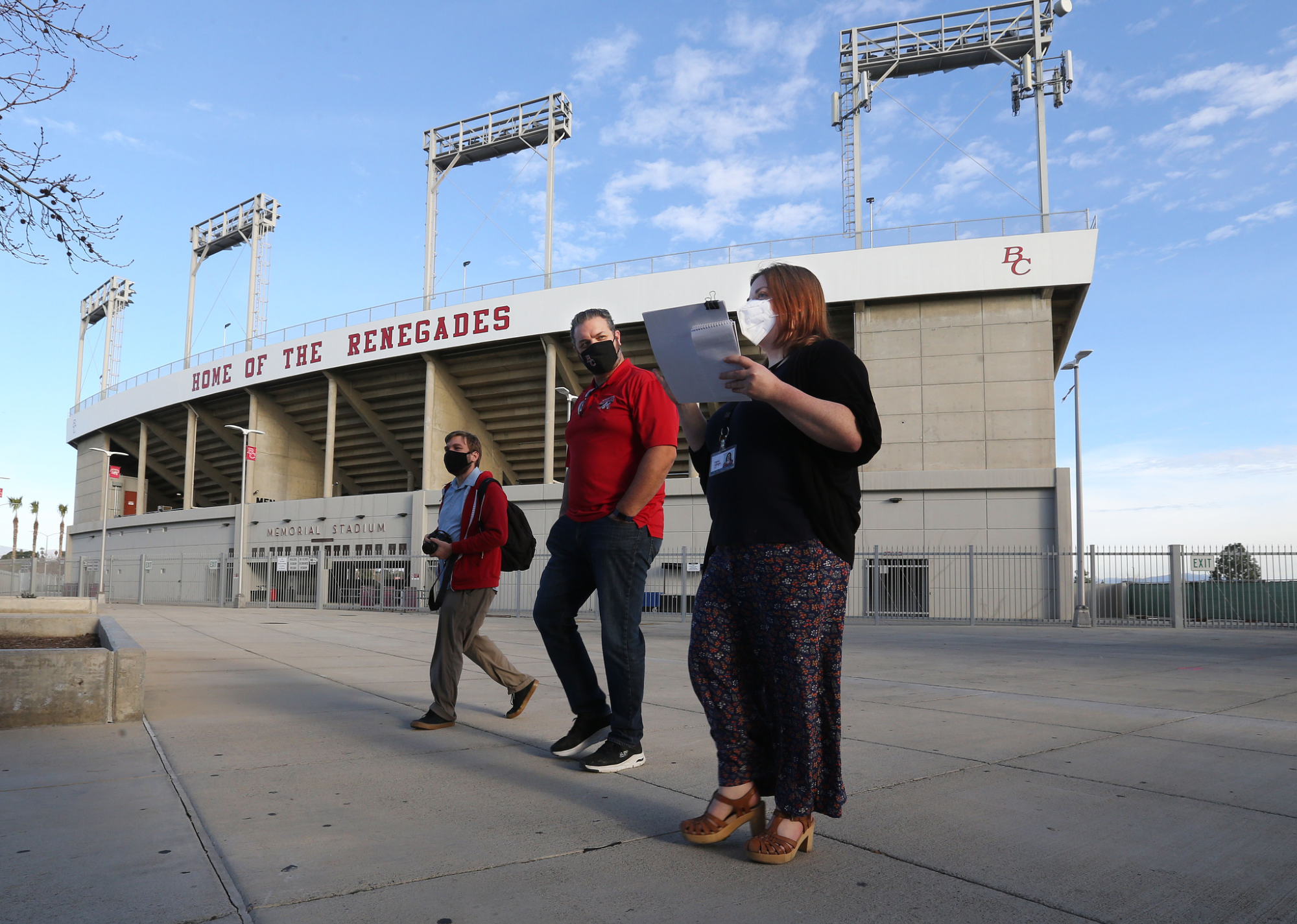 Emma Gallegos on assignment